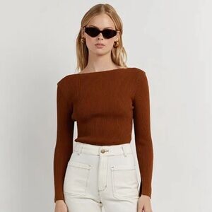 Dissh Aria Top Burnt Orange